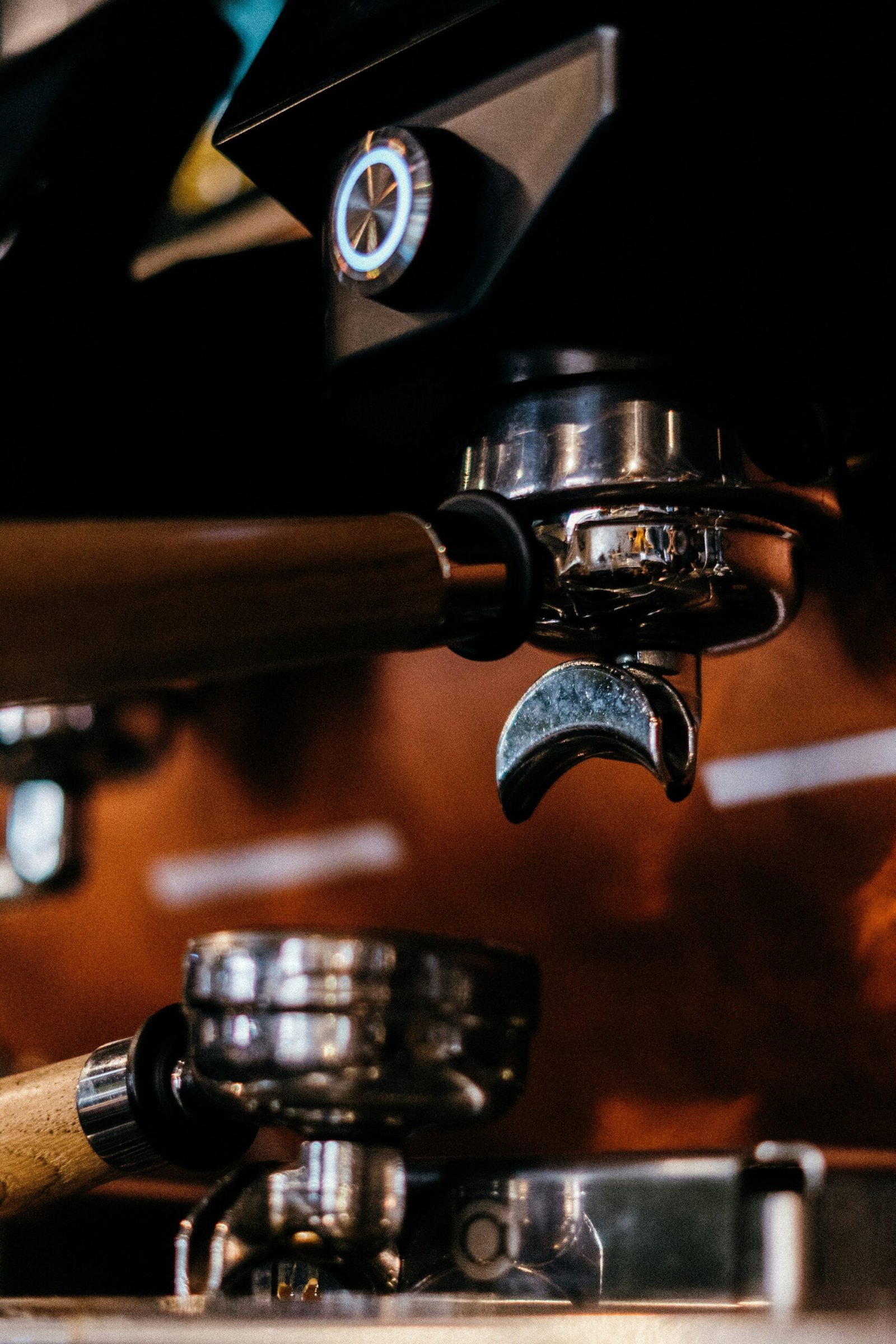 black coffeemaker