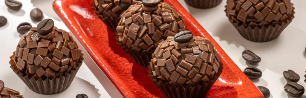 Brigadeiro de Café com Chocolate Meio Amargo