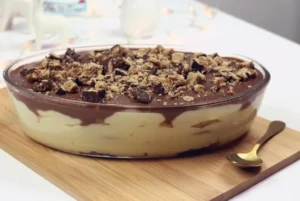 Pavê de Café com Creme de Leite Fresco