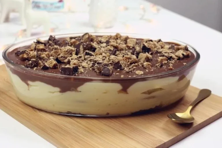Pavê de Café com Creme de Leite Fresco