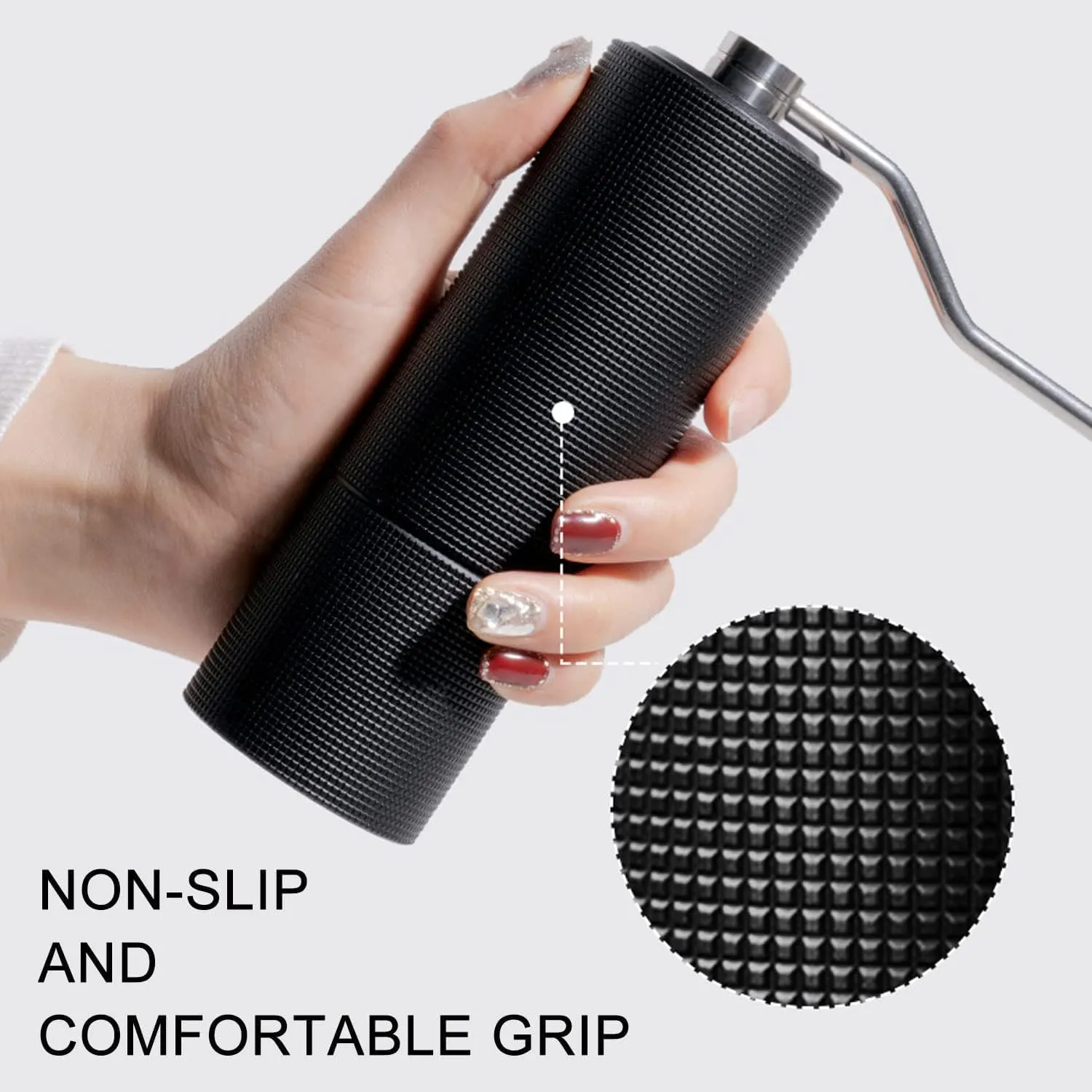 Timemore C3, um moedor de café que une design elegante e desempenho excepcional.
