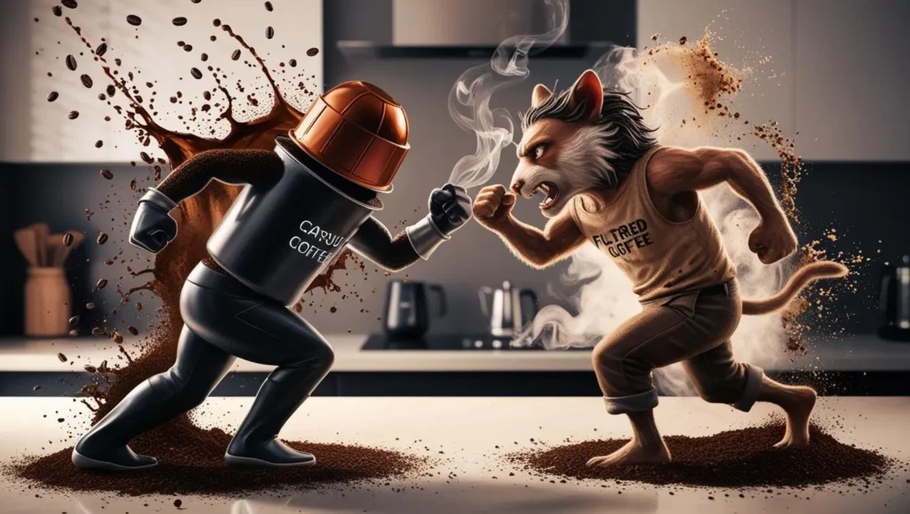 café em cápsula vs café fresco