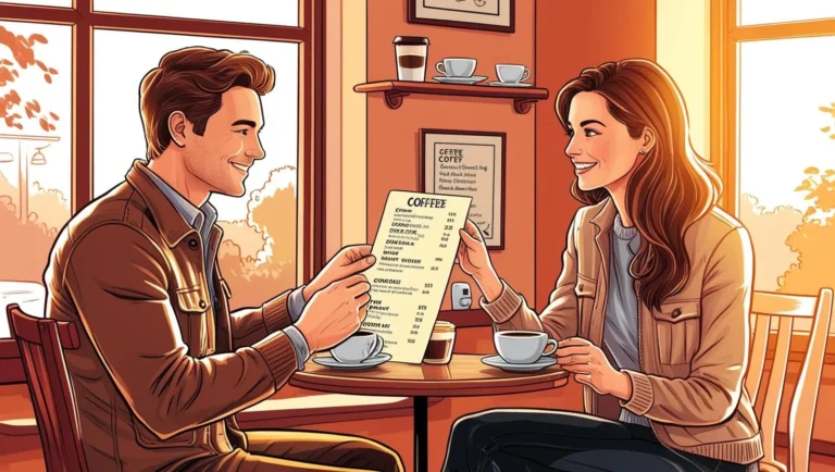Como montar um cardápio de café que vende