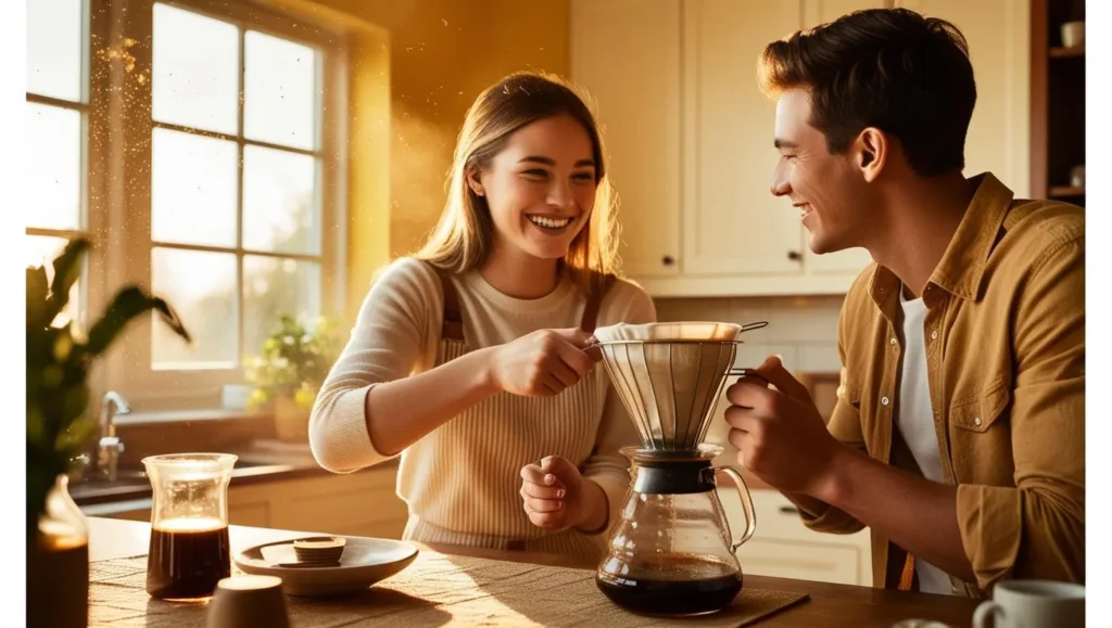 fazer café em casa